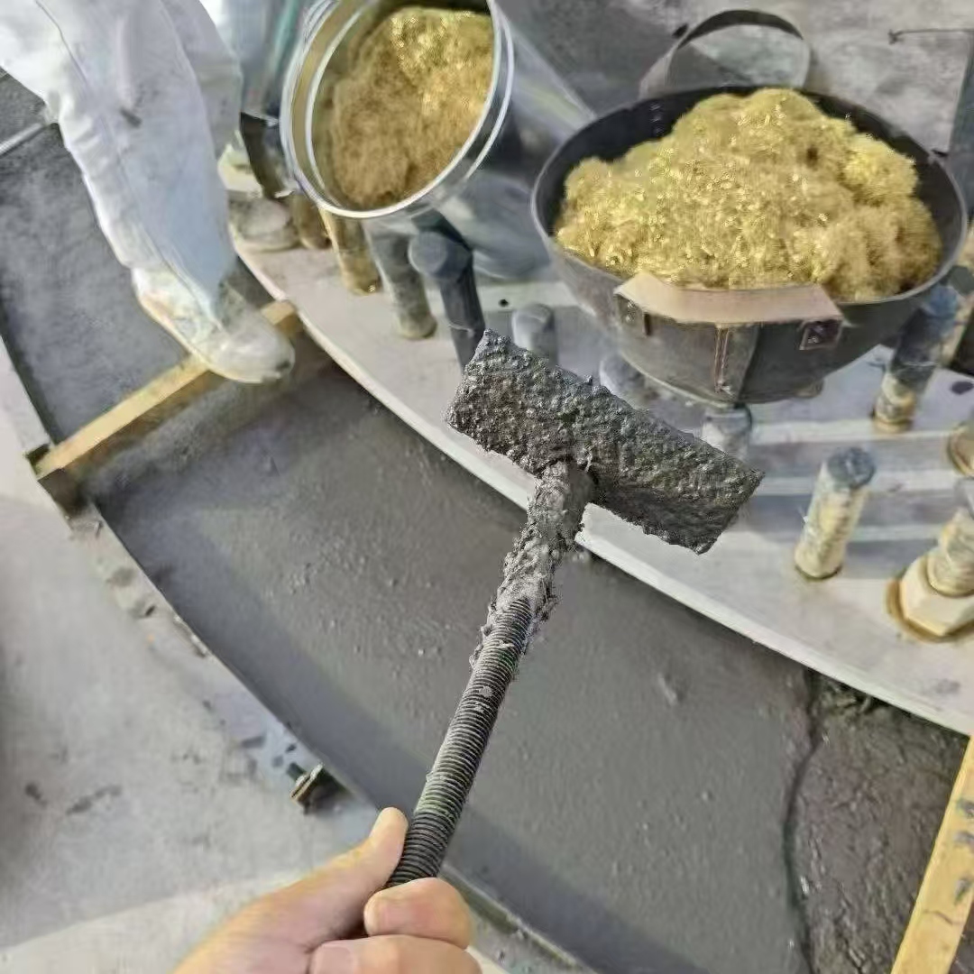 灌南C120钢纤维高强无收灌浆料 轧机压缩机汽轮机发电机锻压设备底座灌浆材料